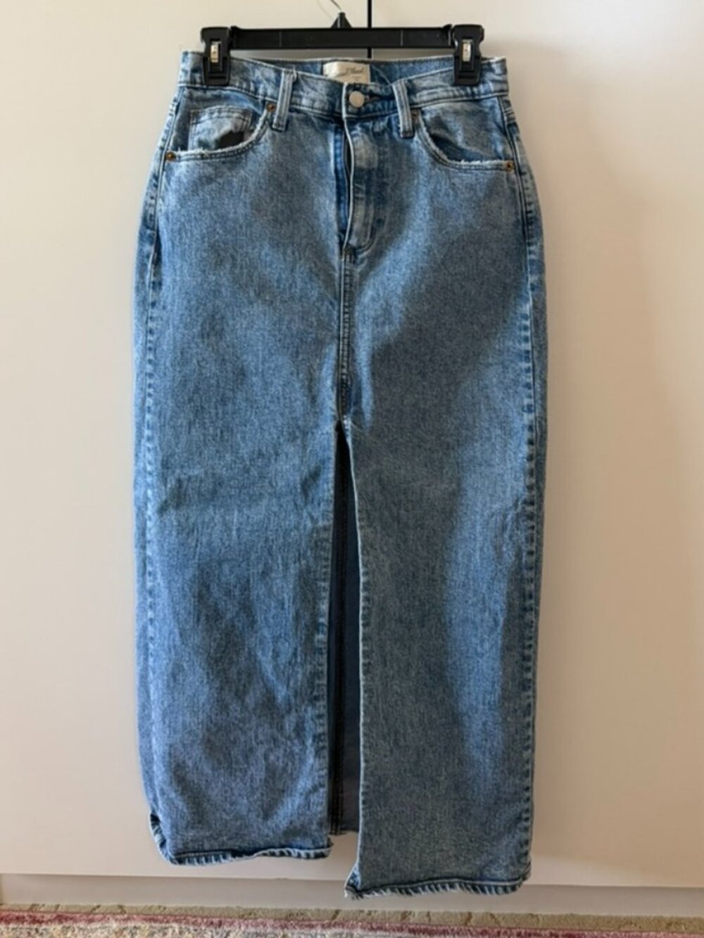 Universal Thread Women's Denim Maxi Skirt